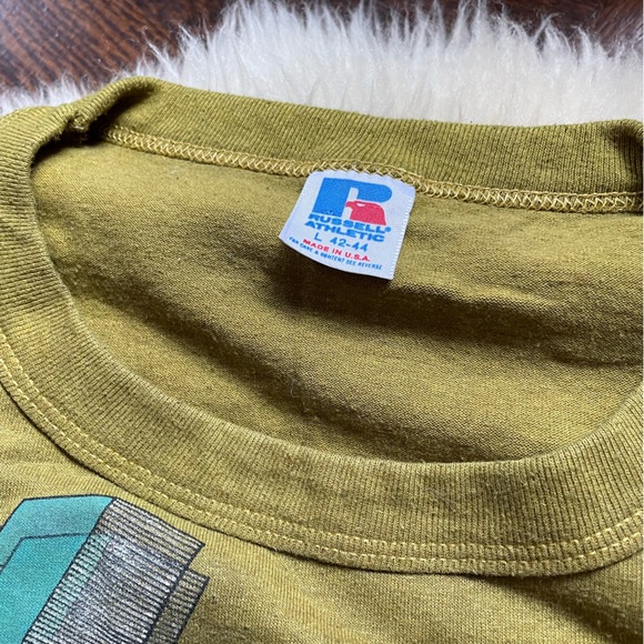 80s vintage Grailed Russel athletics mercury cyclone single stitch t-shirt - Picture 7 of 7